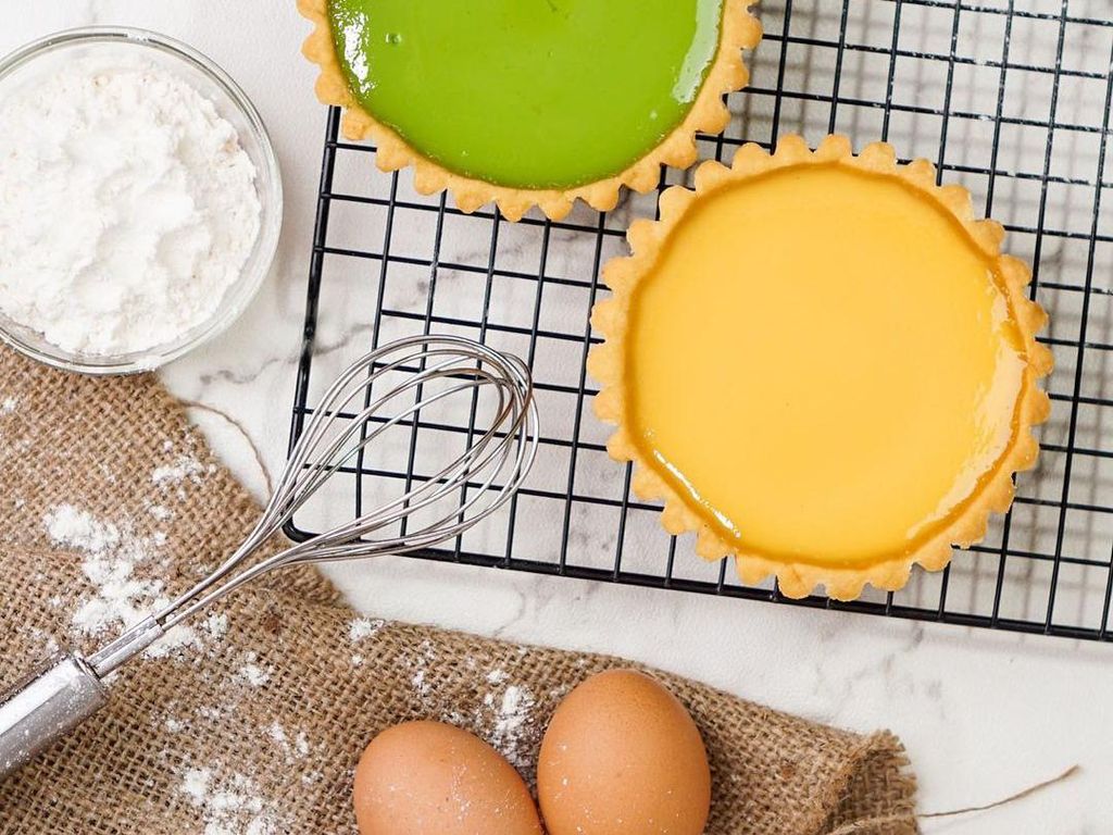 Diberi Sentuhan Pandan, Egg Tart Ini Punya Cita Rasa Lokal yang Nikmat Diberi Sentuhan Pandan, Egg Tart Ini Punya Cita Rasa Lokal yang Nikmat