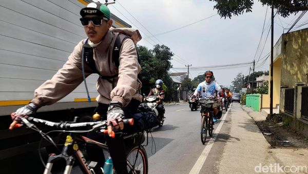 Intip Keseruan Para Goweser Melintasi Sumedang Menuju Yogyakarta