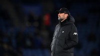 Dilansir dari Squawka, Leicester dapat menghentikan Liverpool yang selalu mencetak gol dalam 28  laga terakhir di seluruh kompetisi (Getty Images)