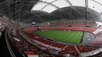 Nanti malam, stadion ini akan menjadi lokasi pertandingan leg pertama final Piala AFF 2020 yang bakal mempertemukan timnas Indonesia dengan Thailand. Stadion ini juga akan menjadi saksi perjuangan skuad Garuda dalam meraih gelar juara Piala AFF pertama untuk Indonesia. (Getty Images/Suhaimi Abdullah).