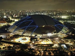 Canggihnya National Stadium Singapura, Tempat Timnas Berlaga Kontra Thailand Canggihnya National Stadium Singapura, Tempat Timnas Berlaga Kontra Thailand