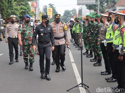 Jalan Protokol Ditutup-Dilarang Pesta Tahun Baru di Kota Bogor