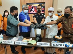 Polisi Tangkap Wanita Kurir Narkoba di Tangerang, 454 Gram Sabu Disita