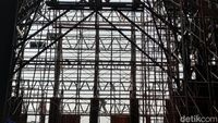 Perbaikan Gedung Geo Theater Sumedang Meleset dari Tenggat Waktu