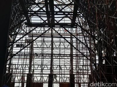 Perbaikan Gedung Geo Theater Sumedang Meleset dari Tenggat Waktu
