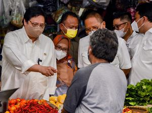 Harga Pangan Naik Jelang Nataru, Airlangga Langsung Turun ke Pasar