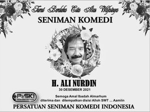 Kabar Duka! Komedian Senior Ali Nurdin Tutup Usia Kabar Duka! Komedian Senior Ali Nurdin Tutup Usia