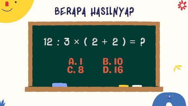 Tebak-tebakan Buat yang Ngaku Jago Hitung, Bisa Jawab Tanpa Kalkulator?