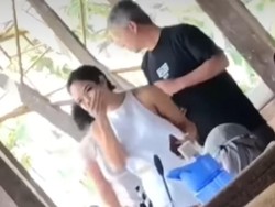 Kepergok Jalan Bareng Gading Marten, Senyuman Gisel Bikin Salfok