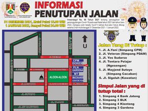 Jalan ke Alun-alun Magelang Ditutup Saat Tahun Baru, Lur!