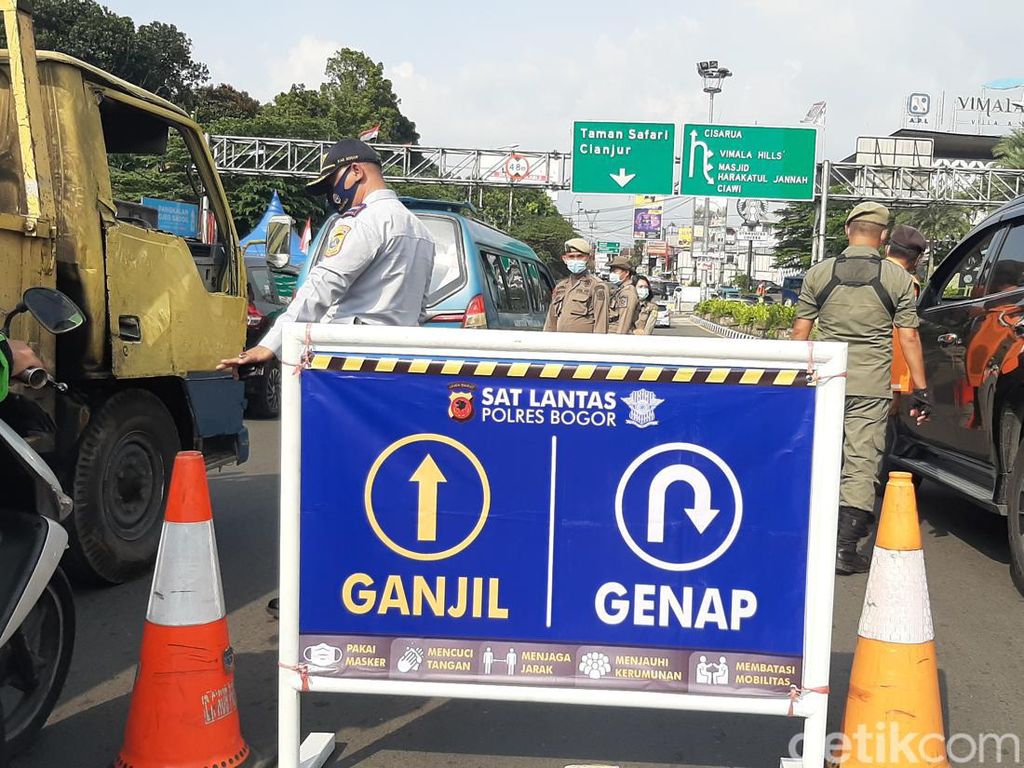 Libur Paskah, Polisi Terapkan Ganjil Genap di Puncak Bogor