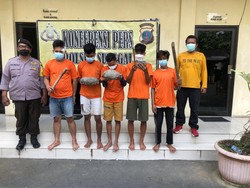 Tawuran Antargeng Motor di Sumut Pecah, 1 Orang Tewas-5 Pelaku Ditangkap