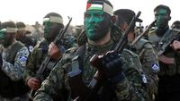 Militan Palestina Gelar Latihan Militer di Jalur Gaza