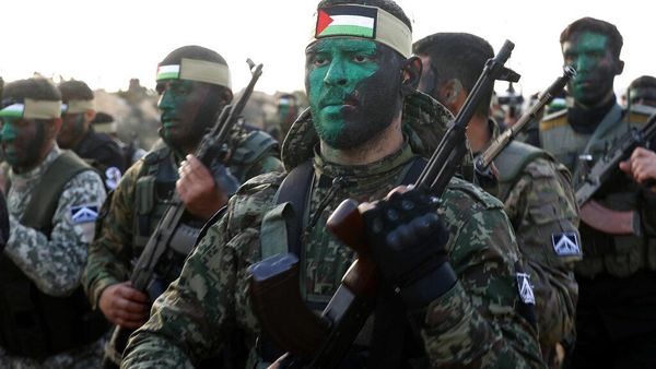 Militan Palestina Gelar Latihan Militer di Jalur Gaza