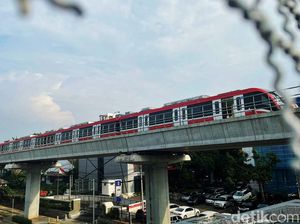 Kereta LRT Jabodebek Wira-wiri Tanpa Masinis, Masuk Depo Sementara Manual
