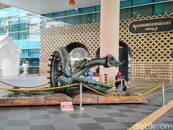 Kata Pihak YIA soal Patung Naga Disorot Politikus Partai Ummat