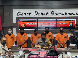 Sindikat Curanmor Spesialis Kos 14 TKP di Blitar Diringkus