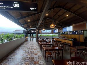 Rehat di Rest Area Pendopo KM 456 Bisa Jajan Leker dan Getuk Bakar
