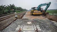 Sepanjang 177 Km Jalur Kereta Dibangun di 2021
