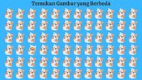 Jelang Tutup Tahun Biasanya Nggak Fokus, Bisa Temukan Gambar yang Beda?