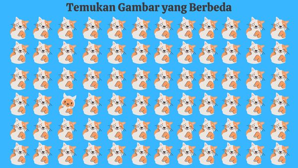 Jelang Tutup Tahun Biasanya Nggak Fokus, Bisa Temukan Gambar yang Beda?