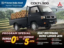 Beli Mitsubishi Colt L300, Ada Promo Cashback & Bunga 0%!