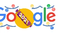 Google Doodle Sambut Malam Tahun Baru 2022