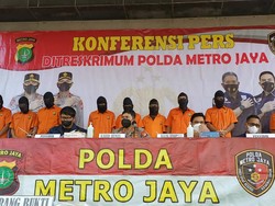 Polisi Tangkap 11 Pelaku Curanmor Bersenpi Rakitan di Tangerang-Bekasi