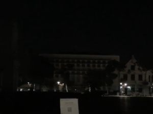 Gelap Gulita Kota Tua di Malam Tahun Baru