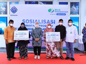 Menaker Sosialisasikan Pentingnya Jamsostek ke Nelayan Belitung