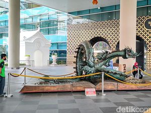 Patung Naga di Bandara YIA Jadi Sorotan, Ini Makna dan Penjelasan Pengelola Patung Naga di Bandara YIA Jadi Sorotan, Ini Makna dan Penjelasan Pengelola