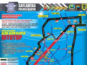 Catat! Jalan ke Alun-alun Klaten Ditutup, Begini Rekayasa Lalinnya Catat! Jalan ke Alun-alun Klaten Ditutup, Begini Rekayasa Lalinnya