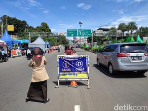 Arus Lalu Lintas ke Arah Puncak Dialihkan!