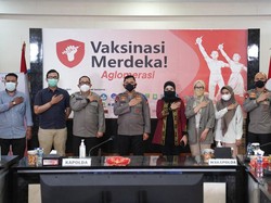 Polda Metro Akan Lanjutkan Vaksinasi Merdeka di 2022, Sasar Anak-anak