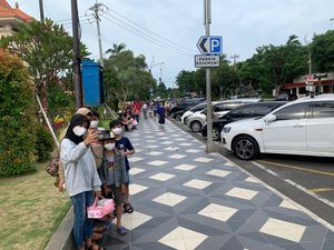 Alun-Alun Suroboyo Tetap Diminati Pengunjung Meski Ditutup