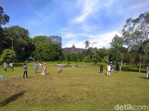 Cuan Lagi! Jumlah Pengunjung Candi Borobudur Nataru Ini Meningkat