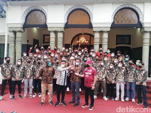 Kaesang ke Gibran: Izin Pak Wali, Persis Solo Juara 1