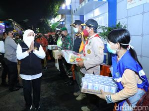 Gubernur Khofifah Minta Warga Tak Euforia Rayakan Tahun Baru