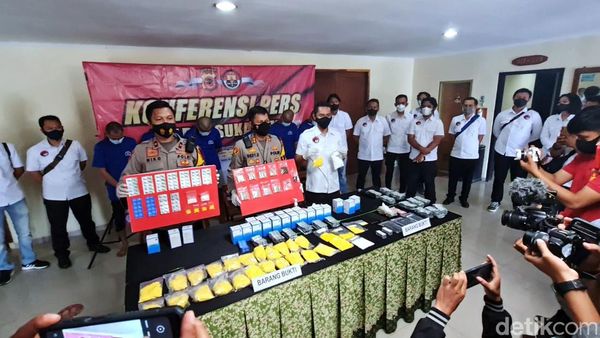 Polres Sukabumi Gagalkan Peredaran Narkotika di Malam Tahun Baru