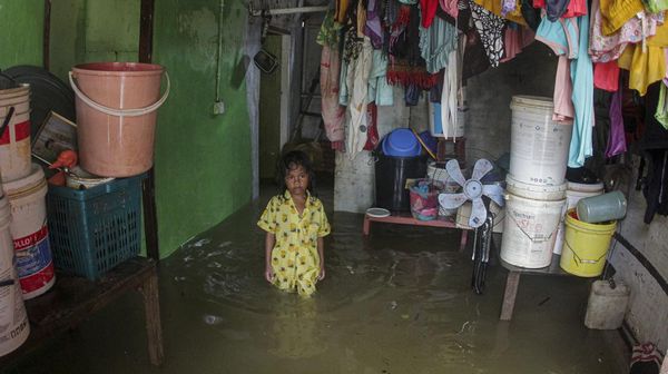 Pemukiman di Batam Terendam Banjir