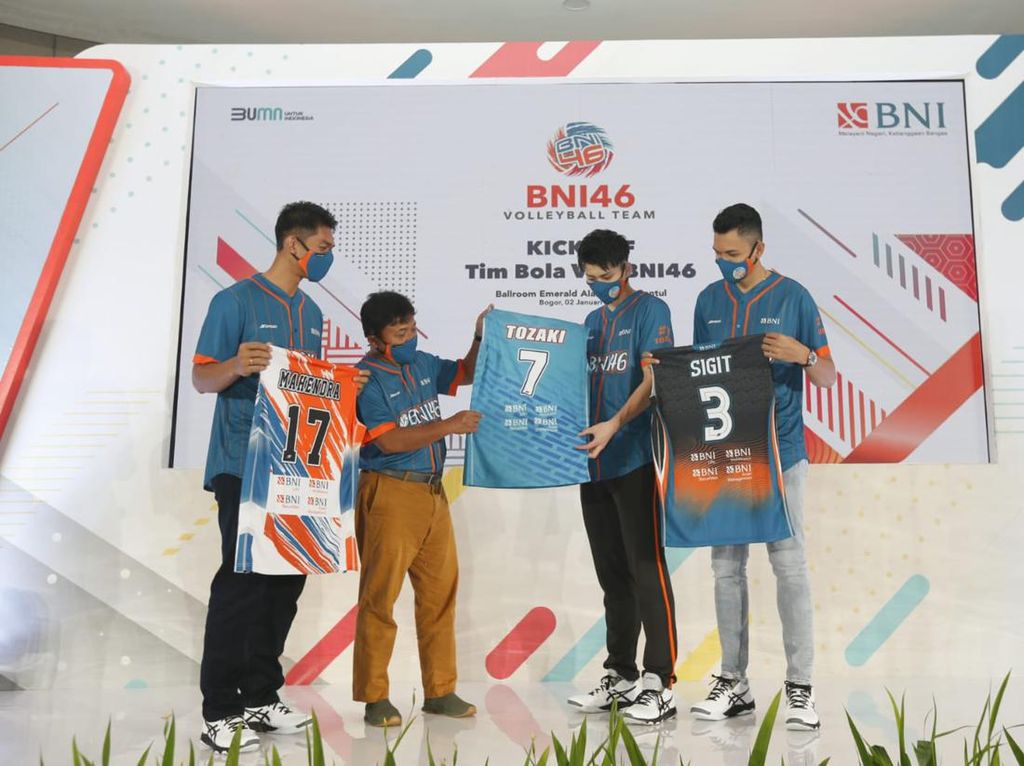 Tim Jakarta BNI 46 Kenalkan Pemain dan Pelatih Jelang Proliga 2022 Tim Jakarta BNI 46 Kenalkan Pemain dan Pelatih Jelang Proliga 2022