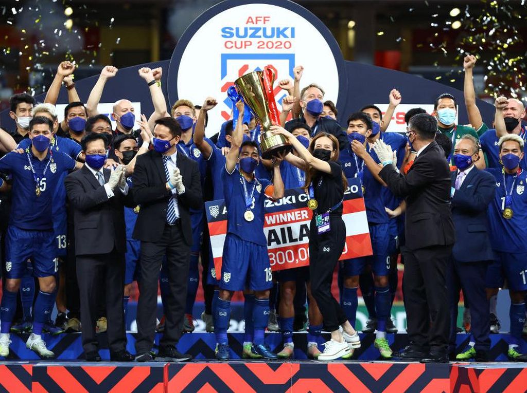 Piala AFF 2020: Thailand Raih Rp 19 Miliar, Masih Bisa Bertambah!