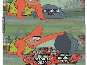 7 Meme Kocak Tahun Baru 2022 Ini Bikin Senyum-senyum Sendiri, Relate Banget