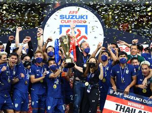 We are the Champions, Media Thailand Sambut Kemenangan di Piala AFF 2020 We are the Champions, Media Thailand Sambut Kemenangan di Piala AFF 2020