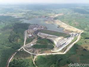 Wajah Bendungan Randugunting yang Bakal Diresmikan Jokowi