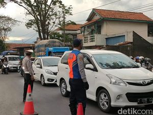 Arus Balik Libur Nataru Terpantau Padat di Garut