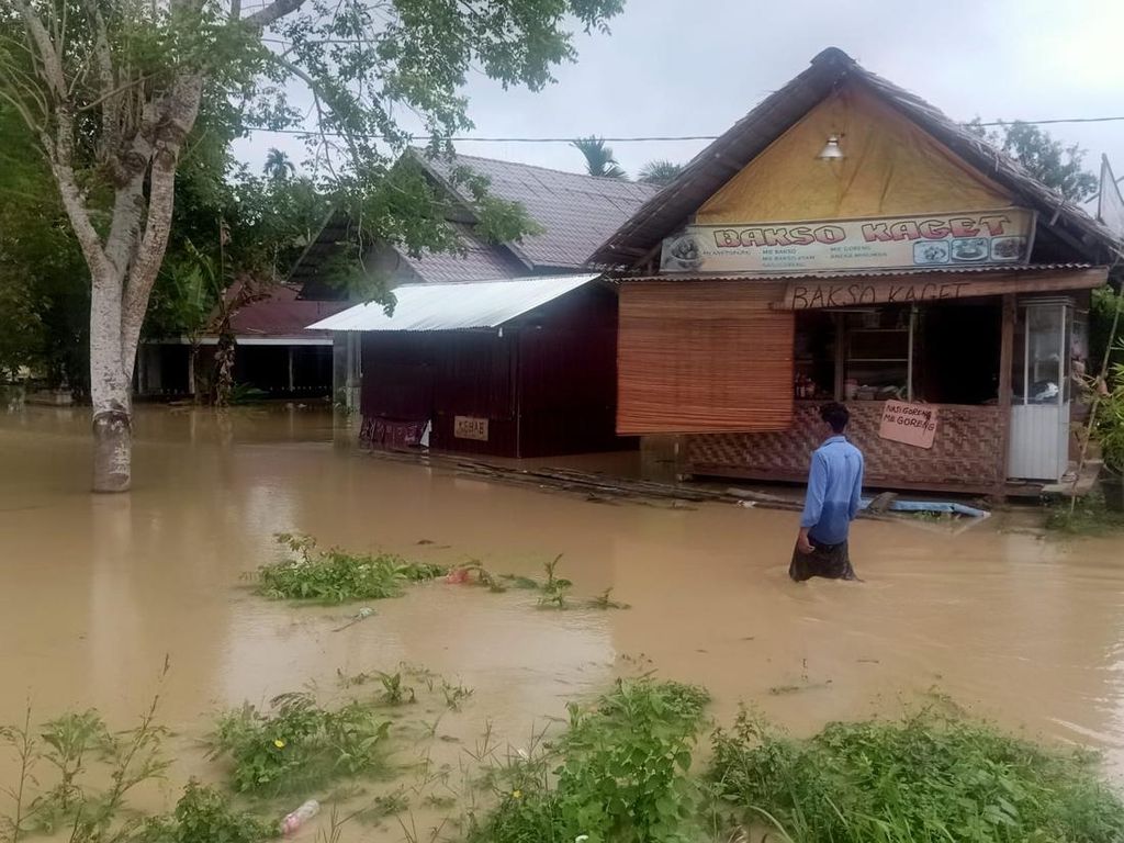 14 Kecamatan Terendam Banjir, Pemkab Aceh Utara Tetapkan Status Darurat Bencana