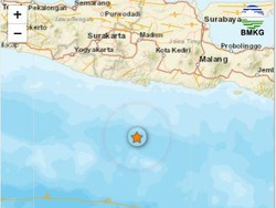 Gempa M 3,4 Guncang Pacitan