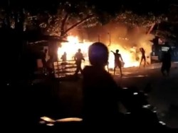 Empat Bangunan Kios di Kota Kendari Ludes Terbakar