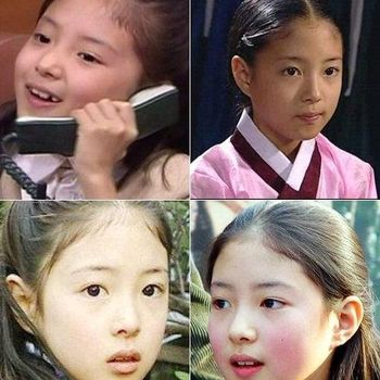 Lee Se Young ketika tampil sebagai aktris cilik